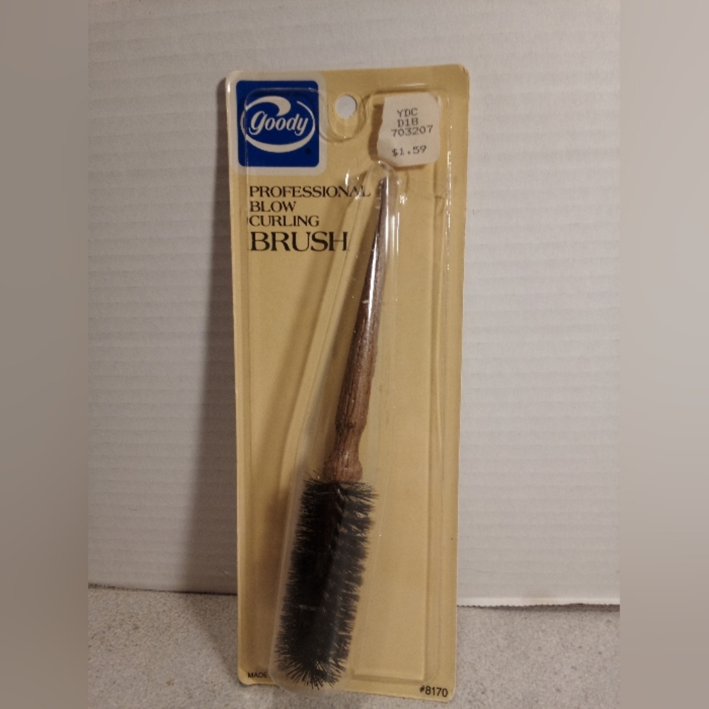 Vintage Goody Professional Blow Curling Brush 1982 MIP